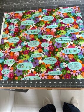 Girl Scout Fabric